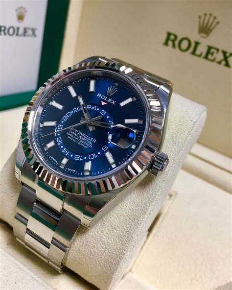 rolex sky dweller stainless steel review|rolex sky dweller price uk.